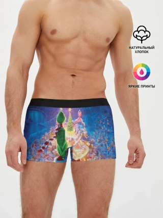 Мужские трусы боксеры / Гринч похититель Рождества