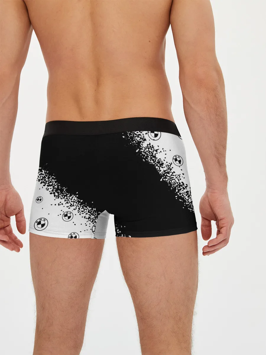 Мужские трусы боксеры / BMW / БМВ