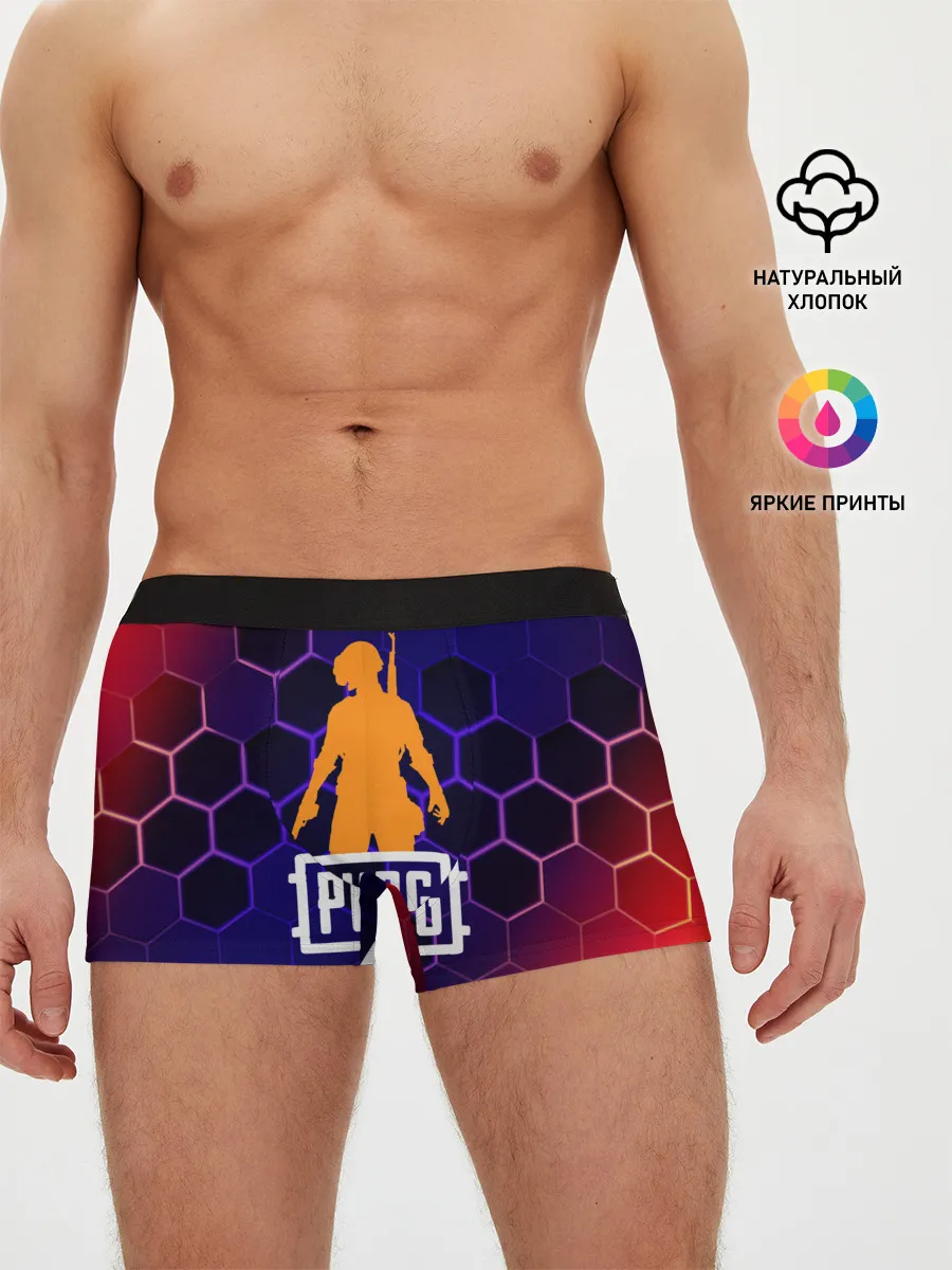 Мужские трусы боксеры / PUBG / ПАБГ