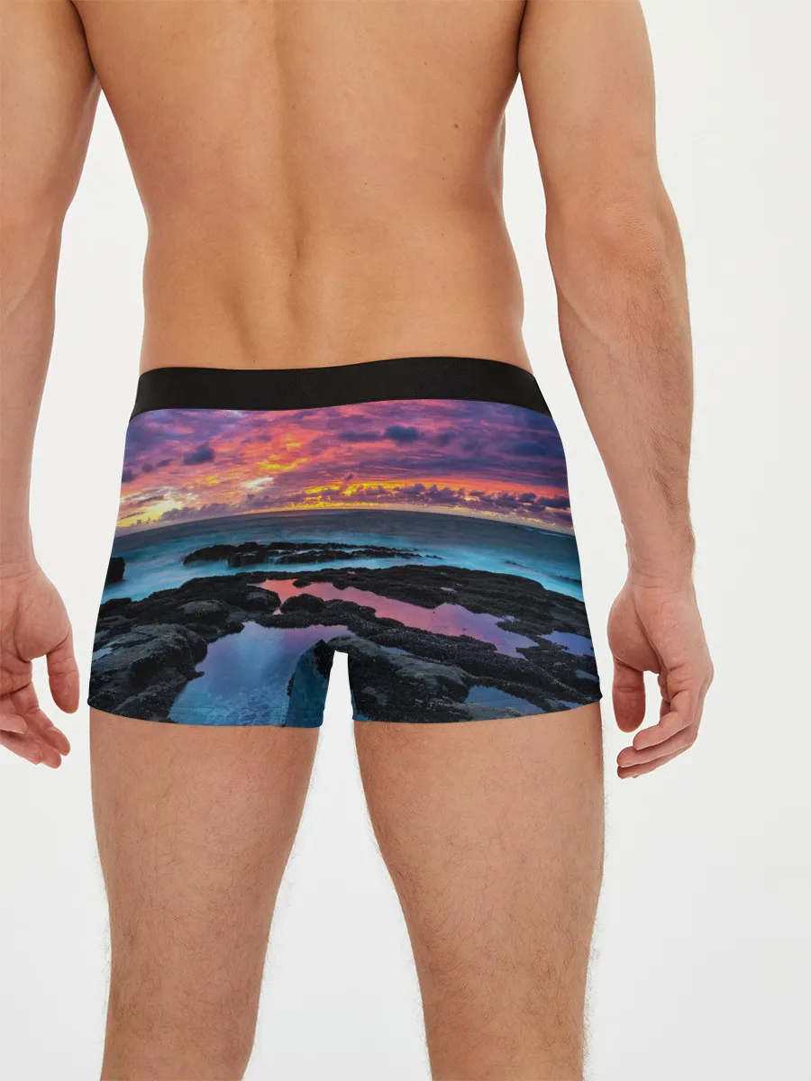 Мужские трусы боксеры / Закат