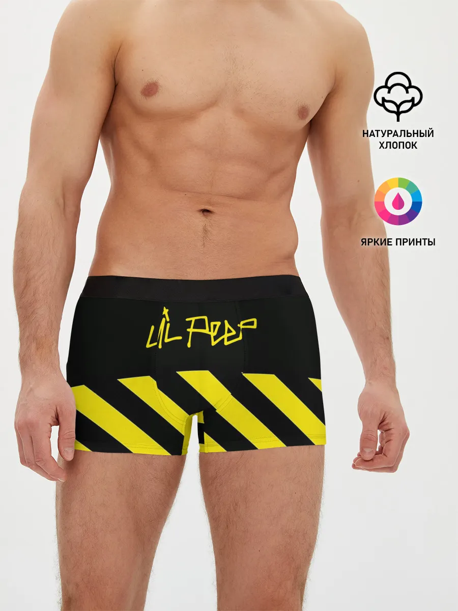 Мужские трусы боксеры / Lil Peep