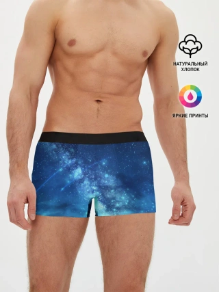 Мужские трусы боксеры / Синяя Небо
