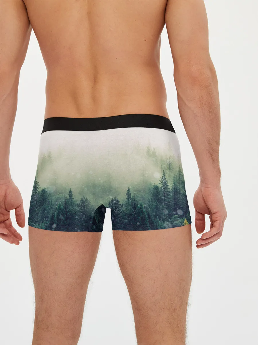 Мужские трусы боксеры / Волк