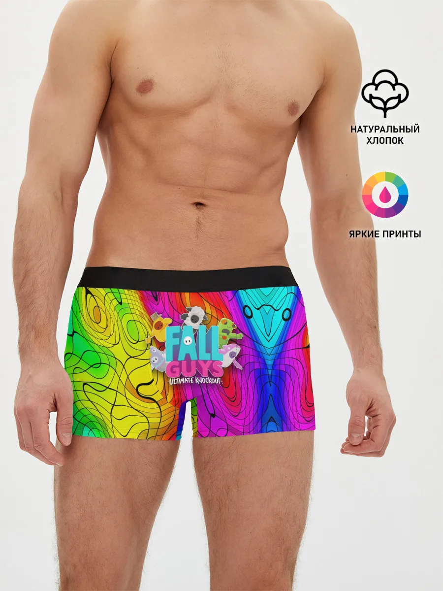 Мужские трусы боксеры / Fall Guys