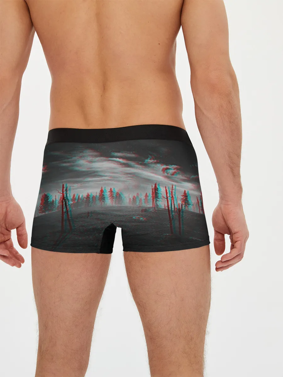 Мужские трусы боксеры / Siren Head Horror Glitch