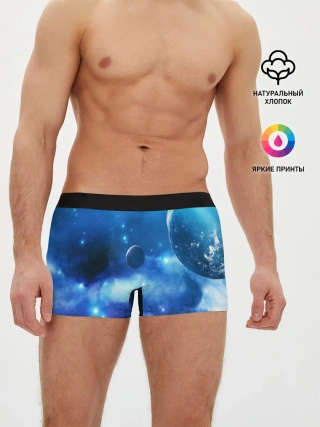 Мужские трусы боксеры / КОСМОС