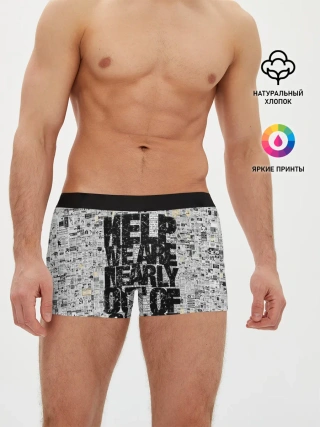 Мужские трусы боксеры / Пресса