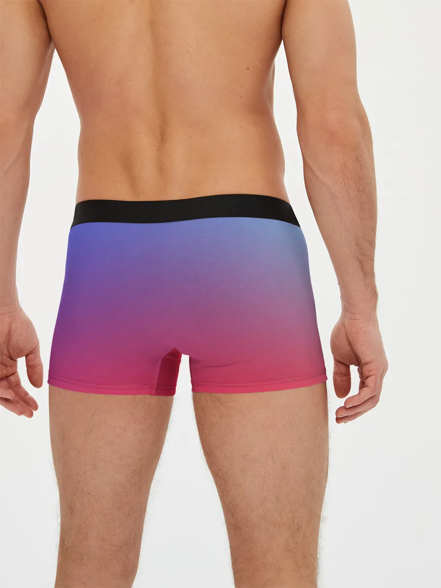Мужские трусы боксеры / ЯРКИЙ ГРДИЕНТ
