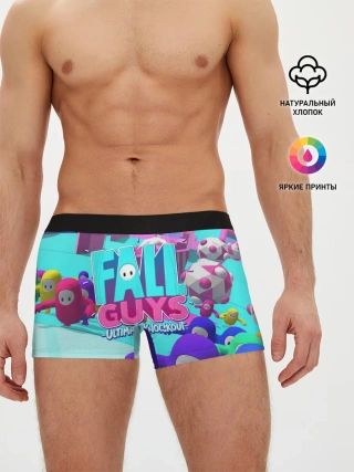 Мужские трусы боксеры / Fall Guys