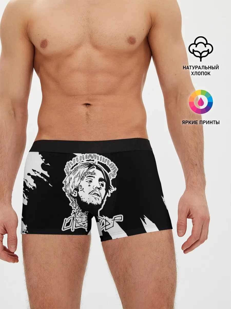 Мужские трусы боксеры / Lil Peep