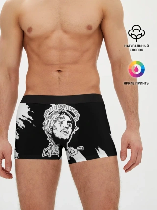 Мужские трусы боксеры / Lil Peep