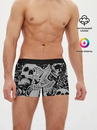 Мужские трусы боксеры / Lil Peep