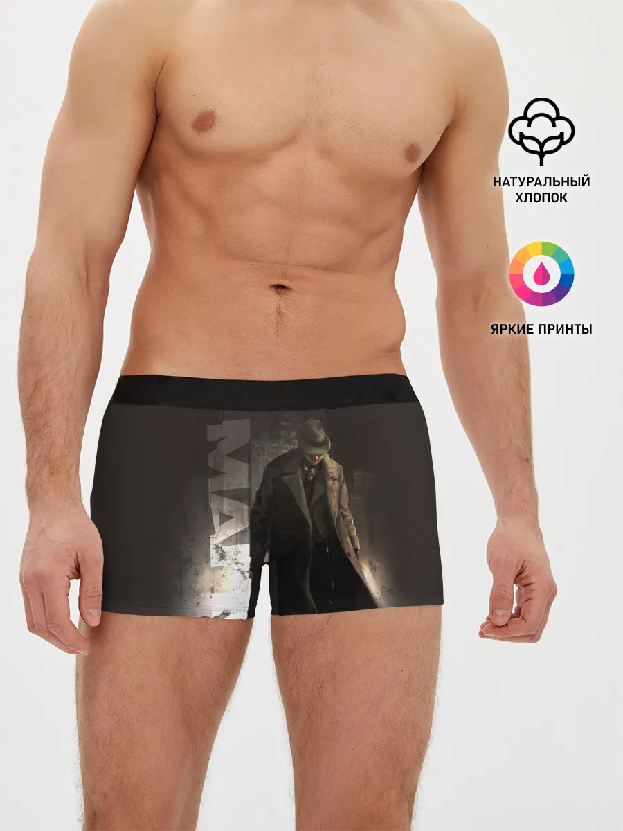 Мужские трусы боксеры / Mafia
