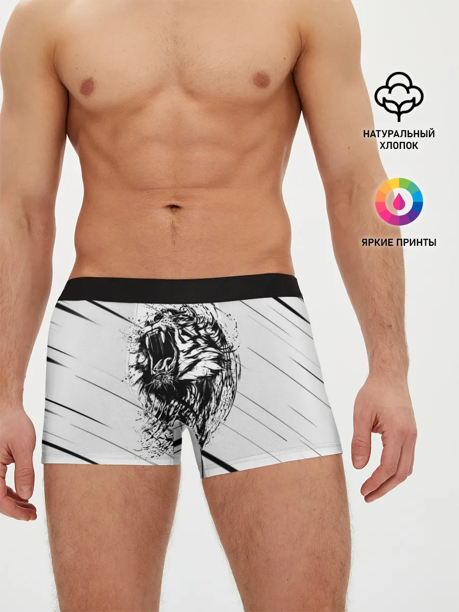 Мужские трусы боксеры / Тигр | Tiger
