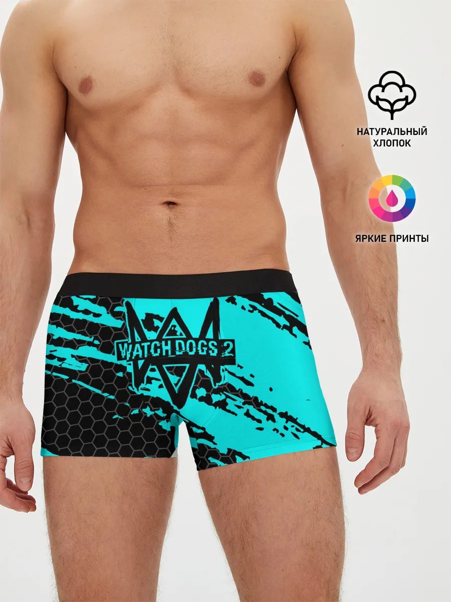 Мужские трусы боксеры / WATCH DOGS