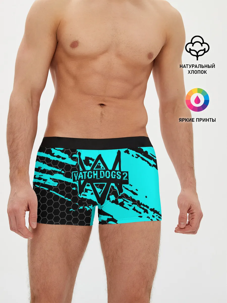 Мужские трусы боксеры / WATCH DOGS
