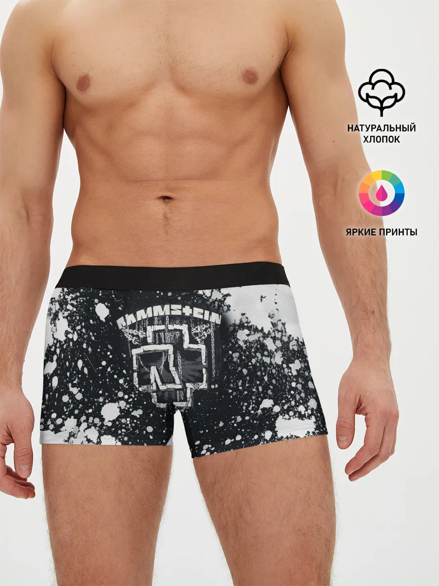 Мужские трусы боксеры / RAMMSTEIN