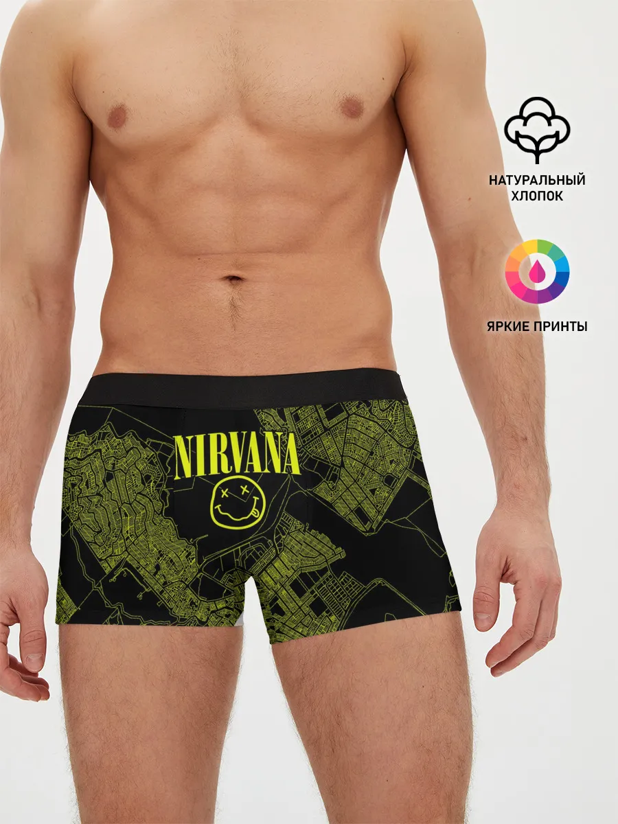 Мужские трусы боксеры / Nirvana | Нирвана