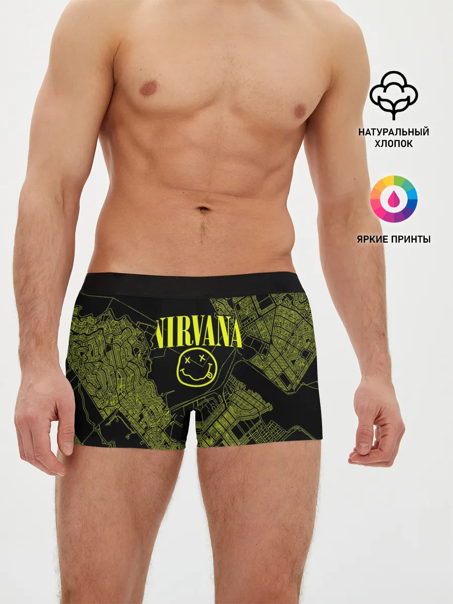 Мужские трусы боксеры / Nirvana | Нирвана