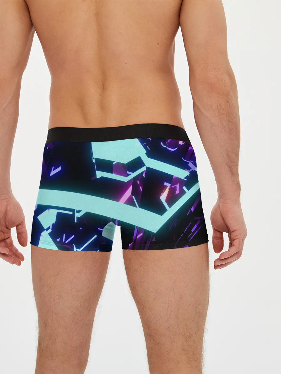 Мужские трусы боксеры / Blue Neons