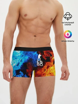 Мужские трусы боксеры / COUNTER STRIKE