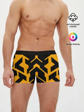 Мужские трусы боксеры / геометрия концепт