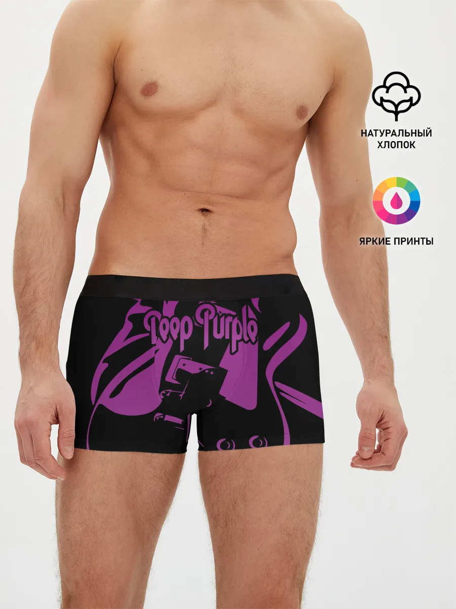 Мужские трусы боксеры / Deep Purple