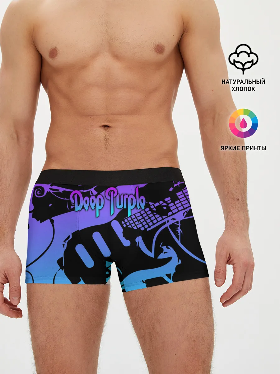 Мужские трусы боксеры / Deep Purple