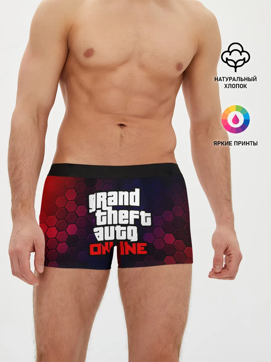 Мужские трусы боксеры / GTA ONLINE / ГТА ОНЛАЙН