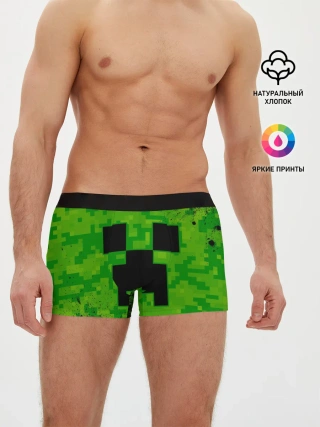 Мужские трусы боксеры / MINECRAFT / МАЙНКРАФТ