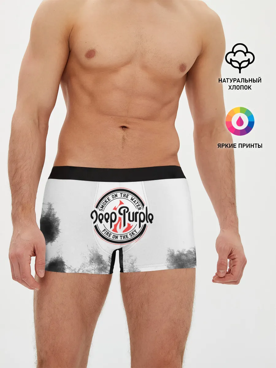Мужские трусы боксеры / Deep Purple