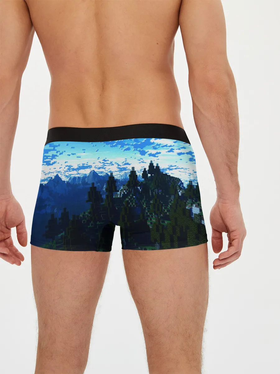 Мужские трусы боксеры / Minecraft / Майнкрафт