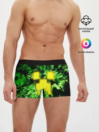 Мужские трусы боксеры / Minecraft / Майнкрафт