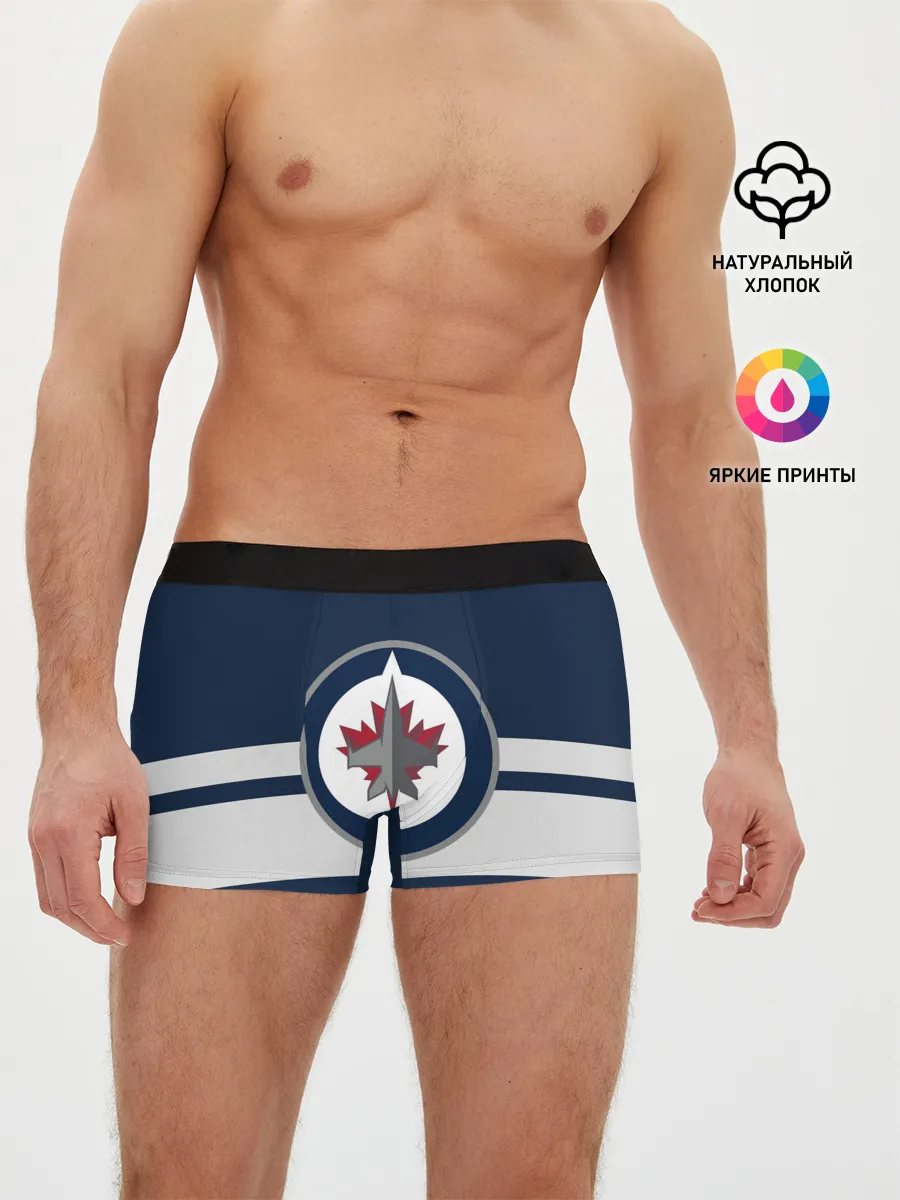 Мужские трусы боксеры / ВИННИПЕГ ДЖЕТС НХЛ