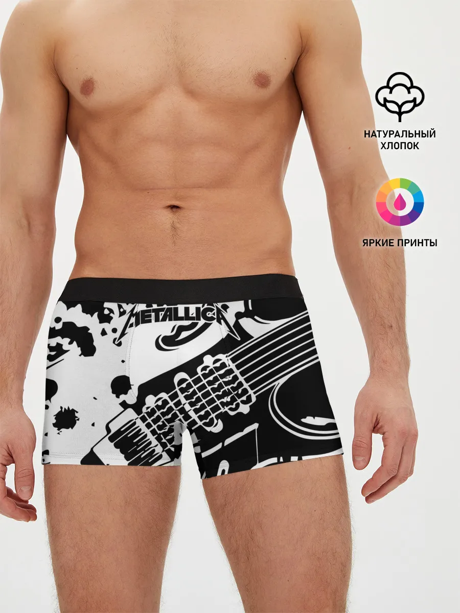 Мужские трусы боксеры / Metallica