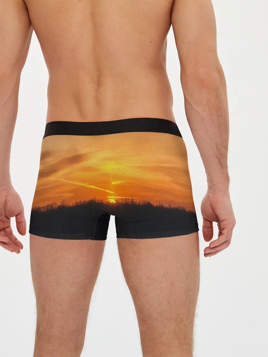 Мужские трусы боксеры / Закат