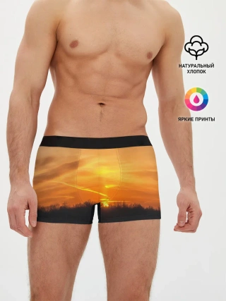 Мужские трусы боксеры / Закат