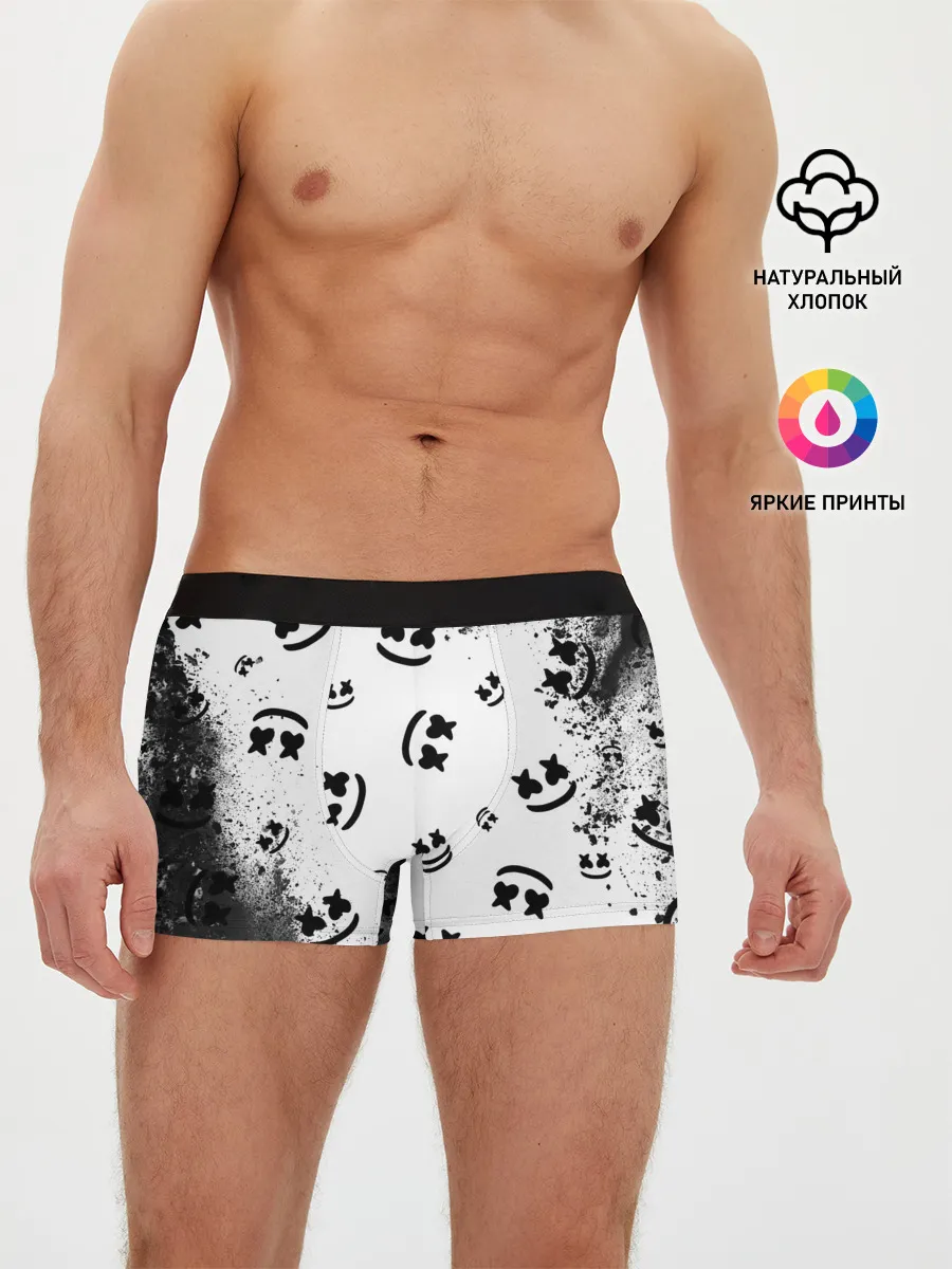 Мужские трусы боксеры / MARSHMELLO / МАРШМЕЛЛОУ