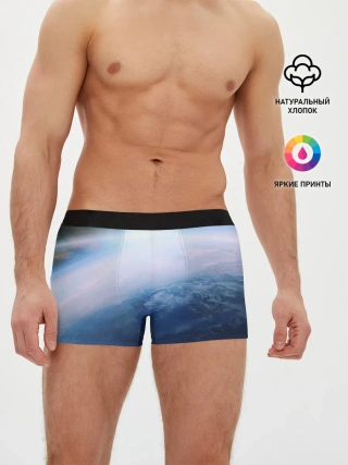 Мужские трусы боксеры / Планета Земля