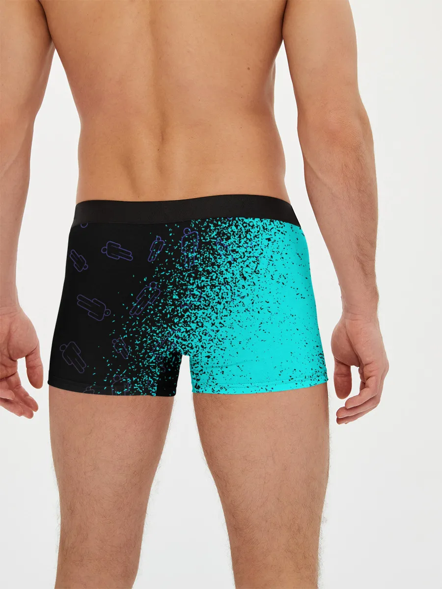 Мужские трусы боксеры / BILLIE EILISH / БИЛЛИ АЙЛИШ