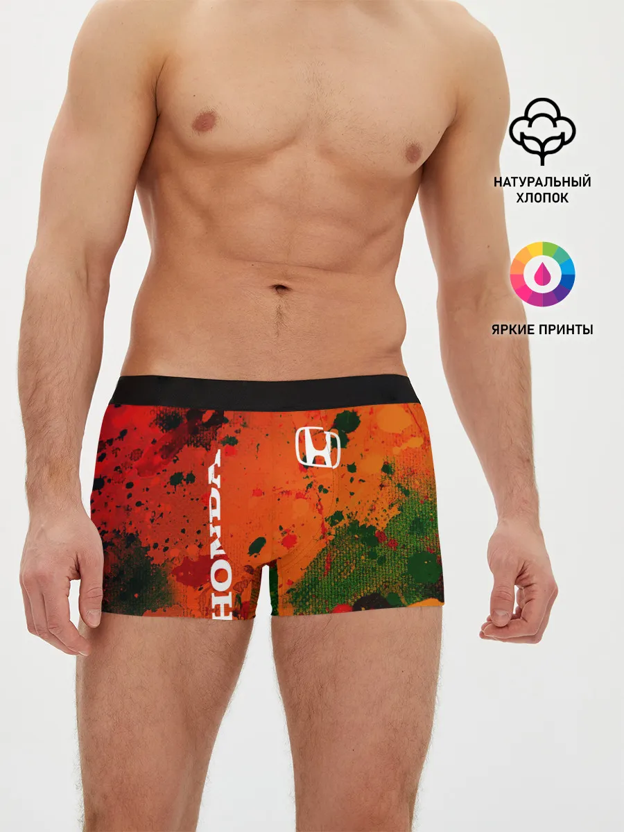 Мужские трусы боксеры / HONDA / ХОНДА