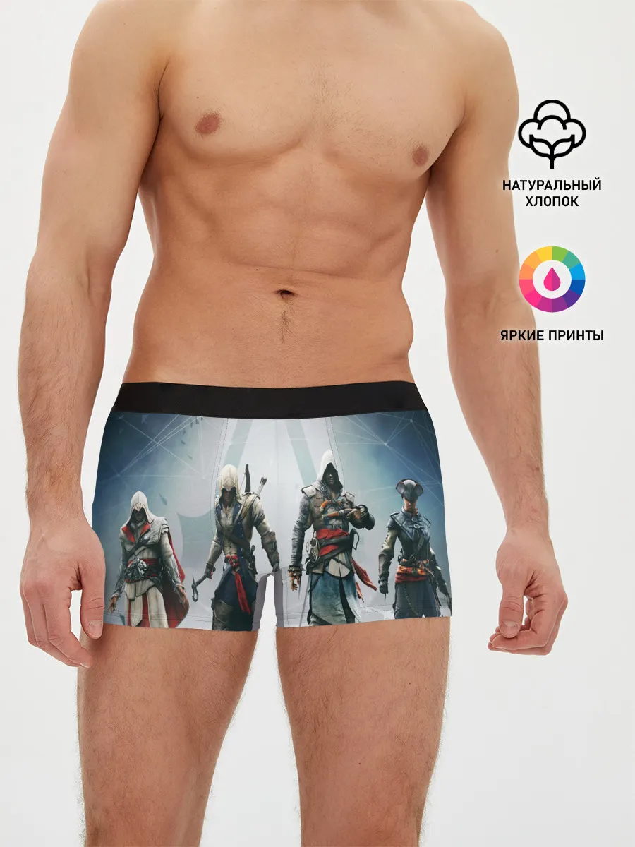 Мужские трусы боксеры / ASSASSINS CREED