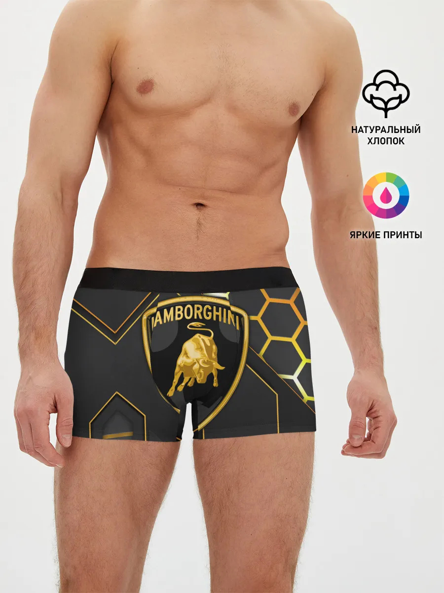 Мужские трусы боксеры / Lamborghini