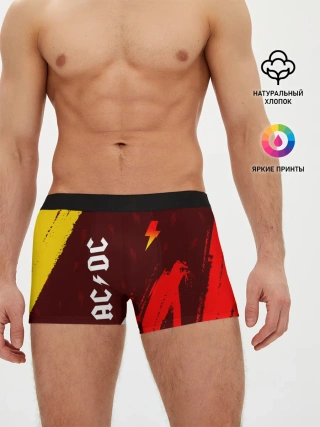 Мужские трусы боксеры / AC DС