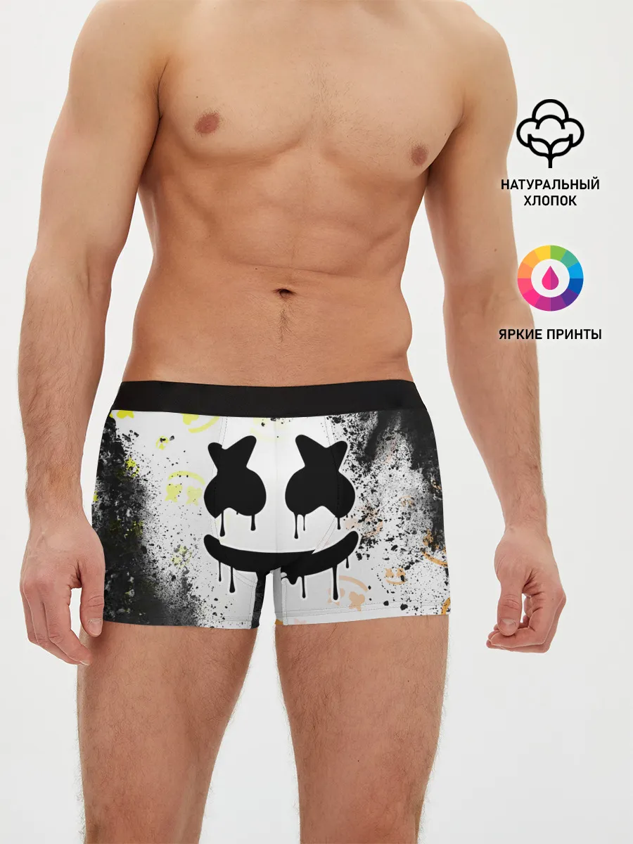 Мужские трусы боксеры / MARSHMELLO / МАРШМЕЛЛОУ