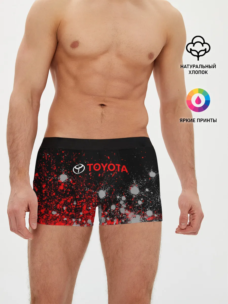 Мужские трусы боксеры / TOYOTA / ТОЙОТА