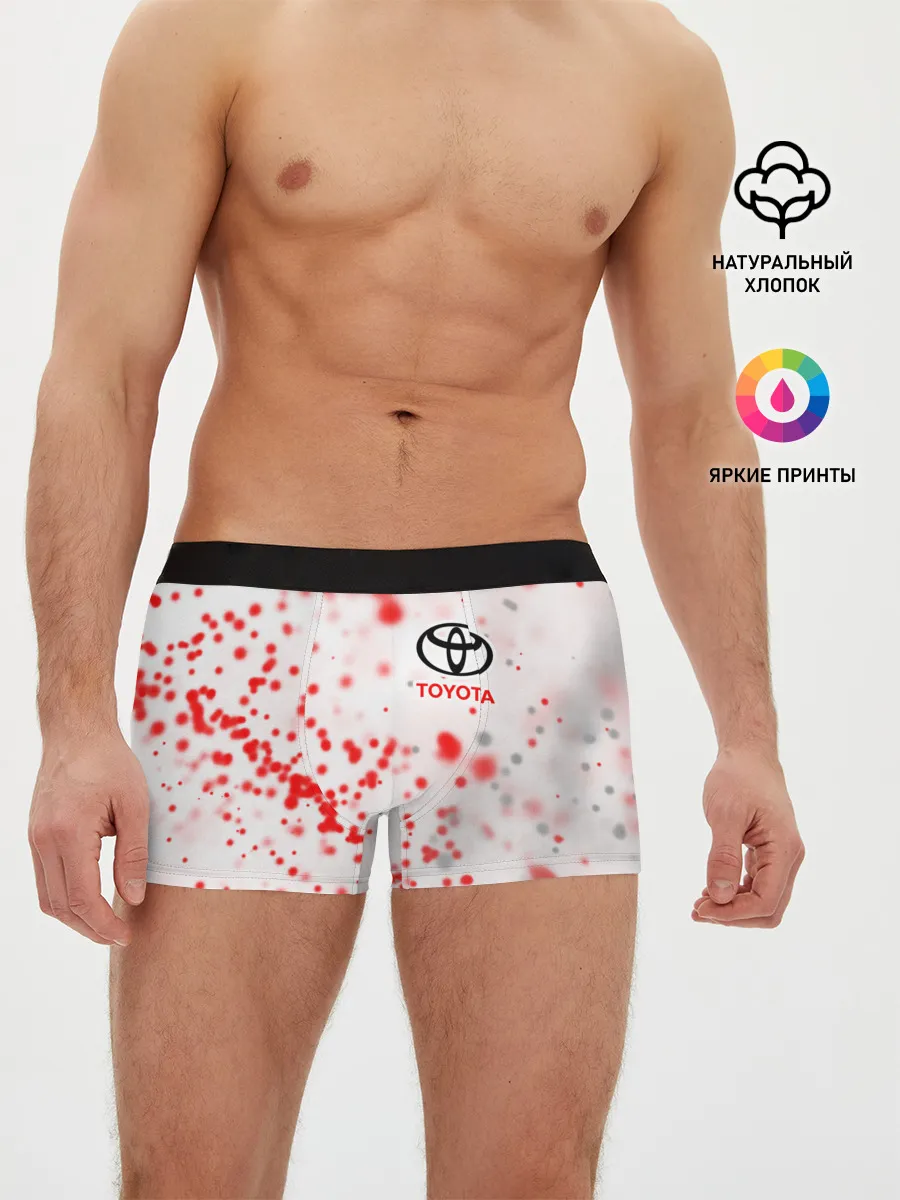 Мужские трусы боксеры / TOYOTA / ТОЙОТА