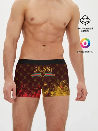 Мужские трусы боксеры / GUSSI / ГУСИ