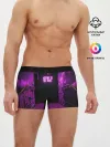 Мужские трусы боксеры / Неоновый стиль