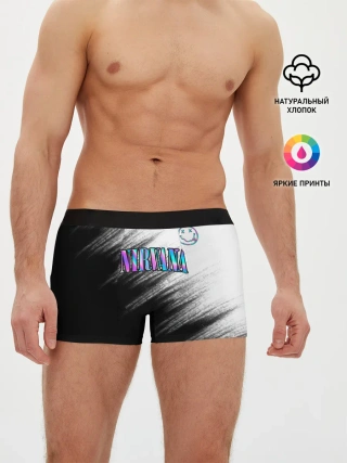 Мужские трусы боксеры / nirvana